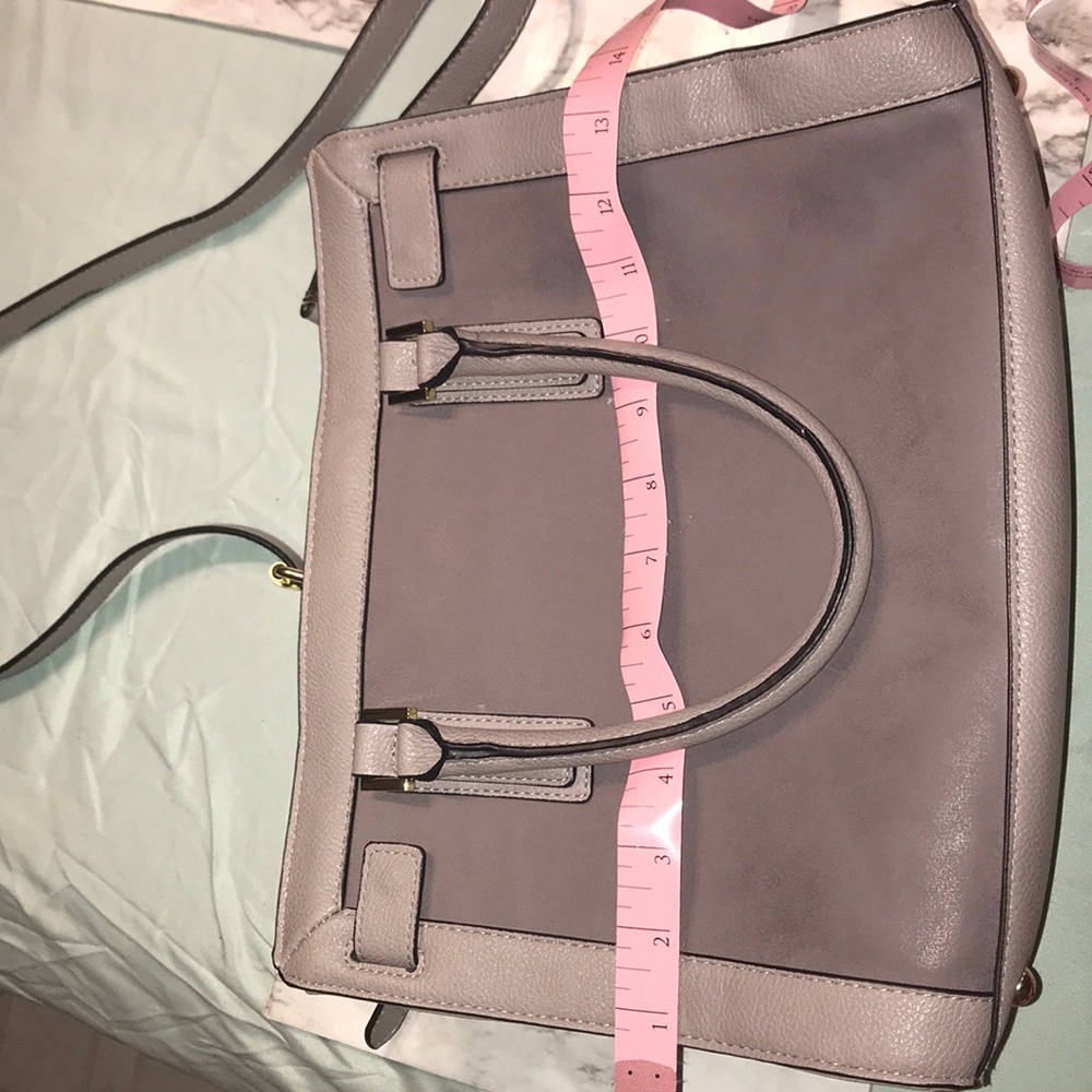 Color gray handbag - Picture 7 of 7